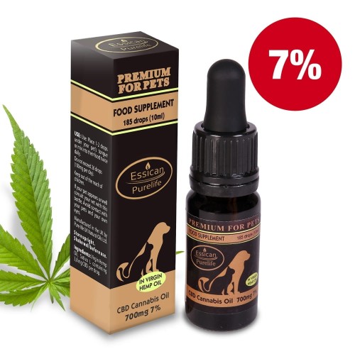 CBD Pure Life Premium dla zwierząt 700mg/10ml (7%)