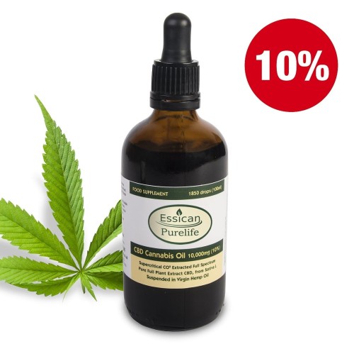 Olejek CBD Pure Life 10000mg/100ml (10%)